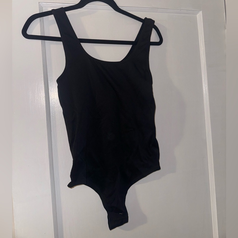 Black tank top bodysuit never worn